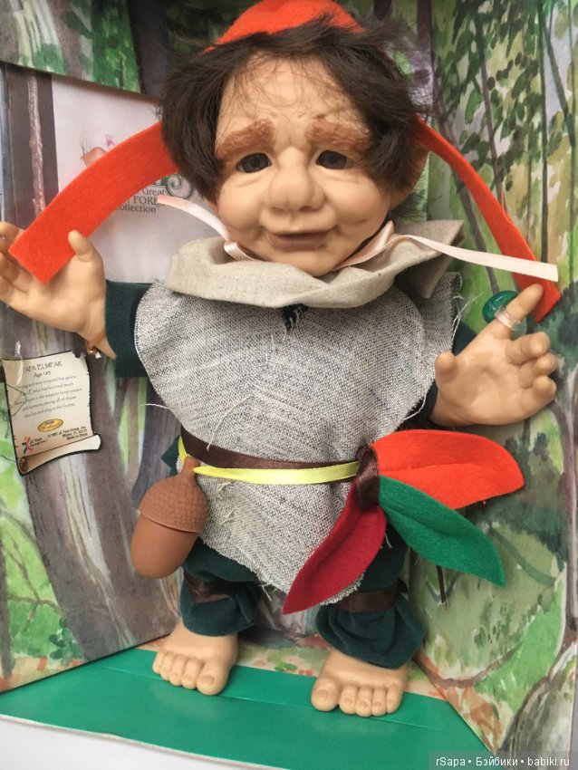 Мама Ларна и папа Элмар из коллекции эльфов 1998 номер 5 (фото 4)