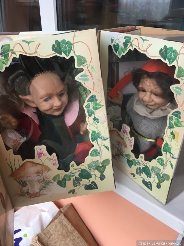 Мама Ларна и папа Элмар из коллекции эльфов 1998 номер 5