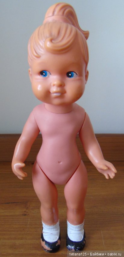 Редкая рельефная кукла ГДР (фото 2)