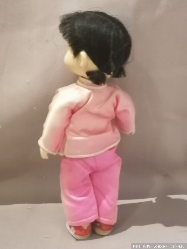 Опилки ,старый Китай .Небольшая кукла Не частая (фото 5)