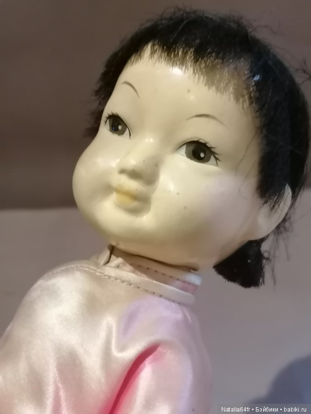 Опилки ,старый Китай .Небольшая кукла Не частая (фото 3)