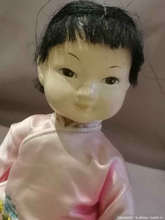 Опилки ,старый Китай .Небольшая кукла Не частая (фото 7)
