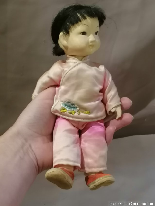 Опилки ,старый Китай .Небольшая кукла Не частая (фото 9)