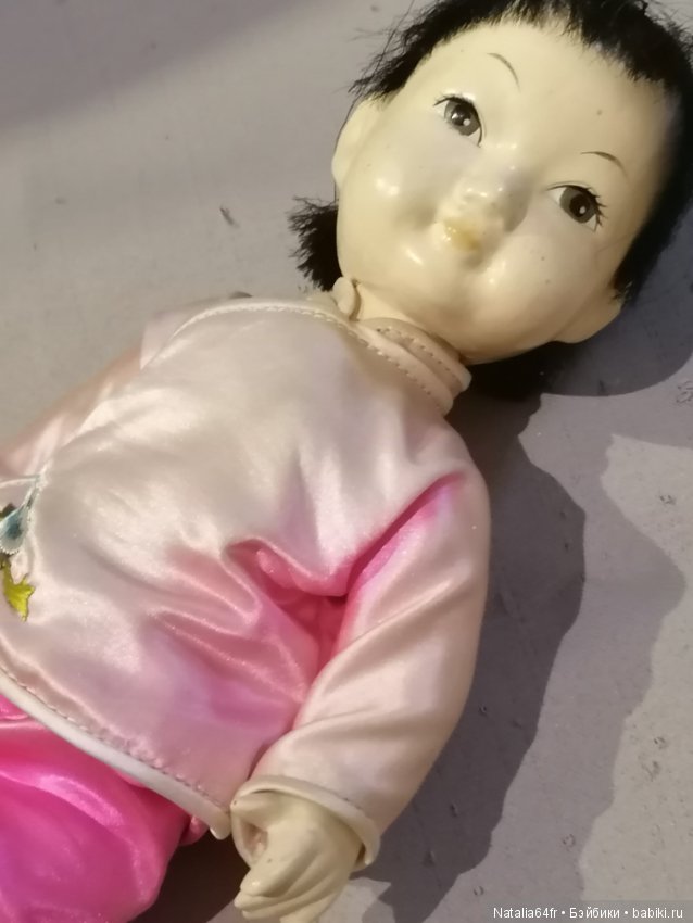 Опилки ,старый Китай .Небольшая кукла Не частая (фото 10)