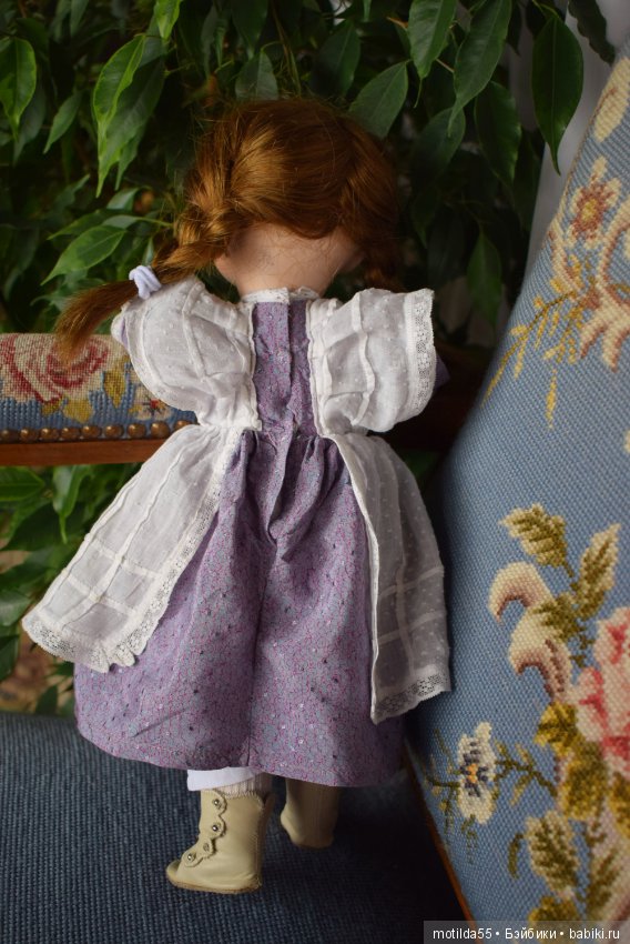 Винтажная реплика красотки-гуглика (Googly) J.D.K. 221 Kestner (фото 8)