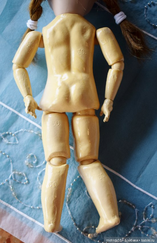 Винтажная реплика красотки-гуглика (Googly) J.D.K. 221 Kestner (фото 7)