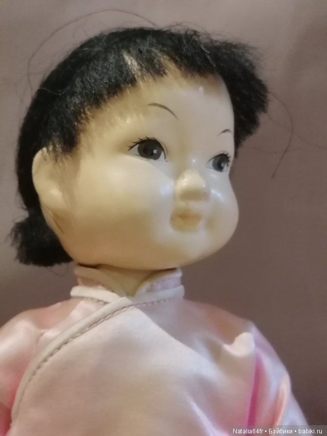 Опилки ,старый Китай .Небольшая кукла Не частая (фото 2)