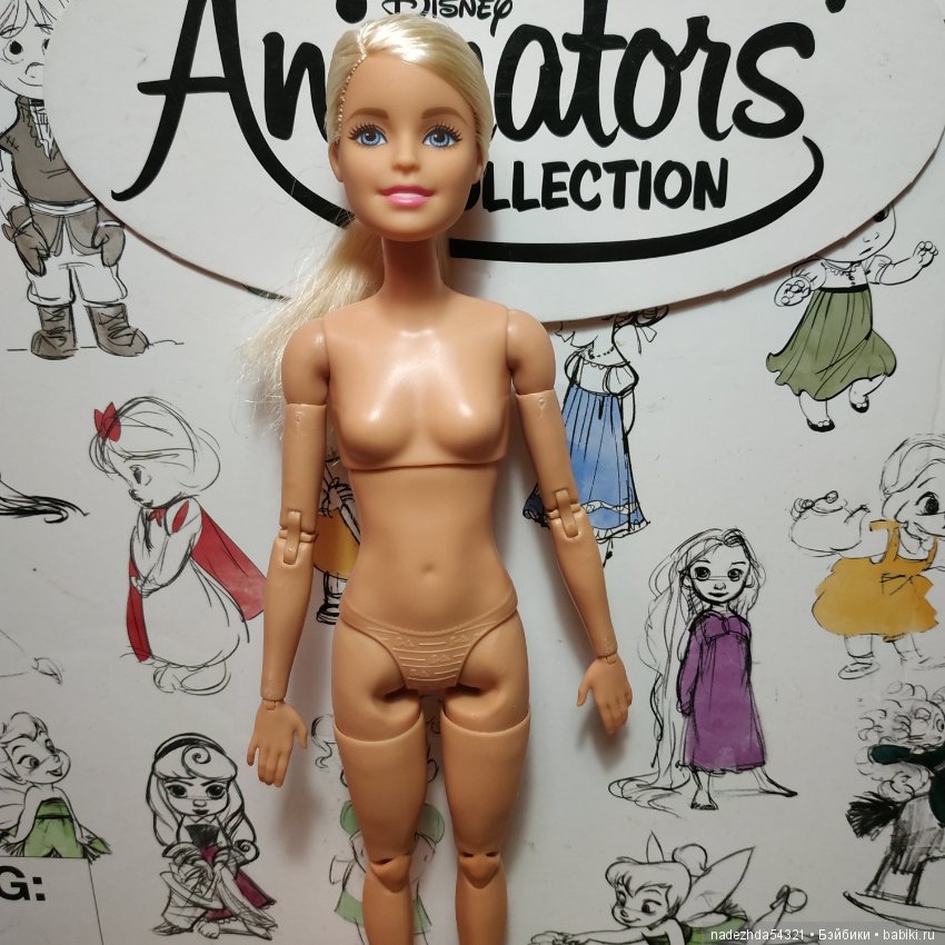 Барби "Безграничные движения" бейсболистка. Нюд (фото 2)