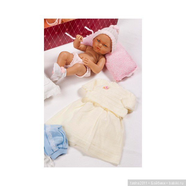 Пупс-девочка (Испания), полностью винил, с одеждой, рост 40 см (фото 5)