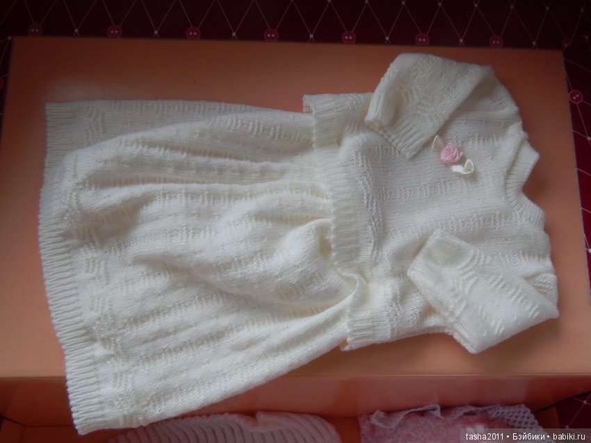 Пупс-девочка (Испания), полностью винил, с одеждой, рост 40 см (фото 4)