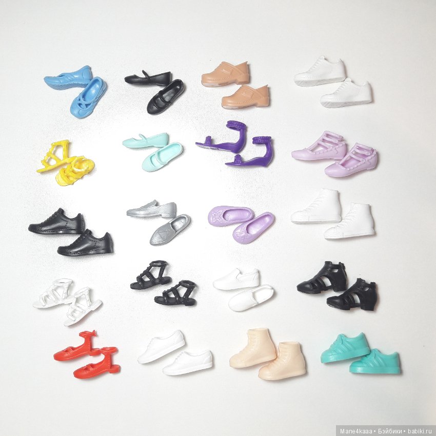 15 DIY МИНИ ОБУВЬ для БАРБИ: синие блестящие туфли, бумажные туфли, пластилиновые туфли