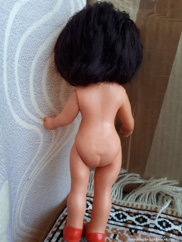 Редкая кукла ГДР, 23 см, Rauenschtein, Криворучка (фото 2)