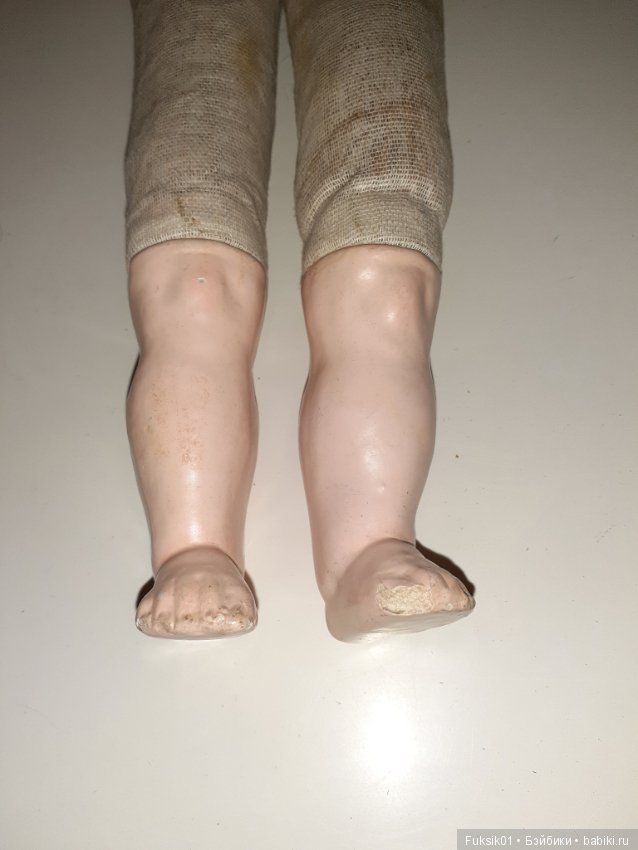 Антикварная кукла из папье маше (фото 8)