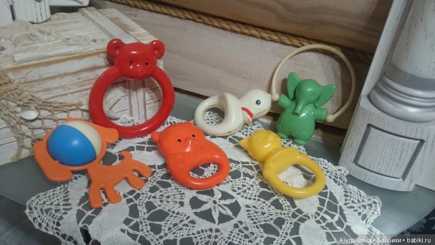 Погремушки СССР — Винтажные куклы и игрушки детства