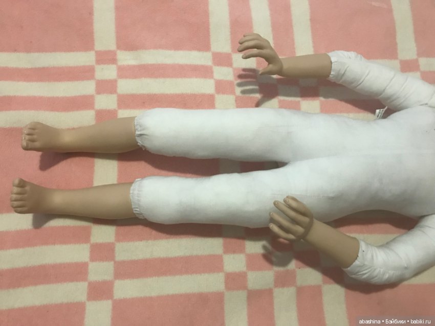 Продам фарфоровое тело от куклы 80-85 см. (Кристин Оранж) (фото 4)