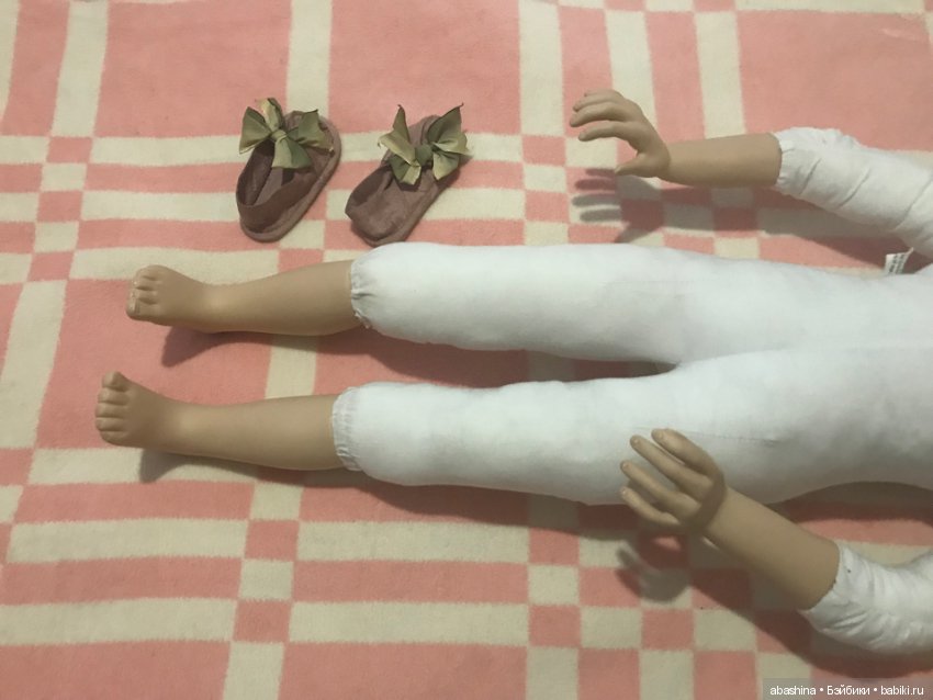 Продам фарфоровое тело от куклы 80-85 см. (Кристин Оранж) (фото 7)