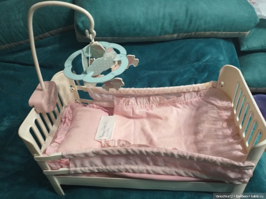 Продам кроватку и одежду Baby ANNABELL (фото 2)