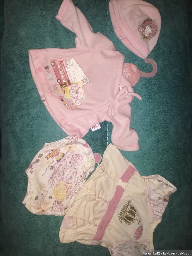 Продам кроватку и одежду Baby ANNABELL