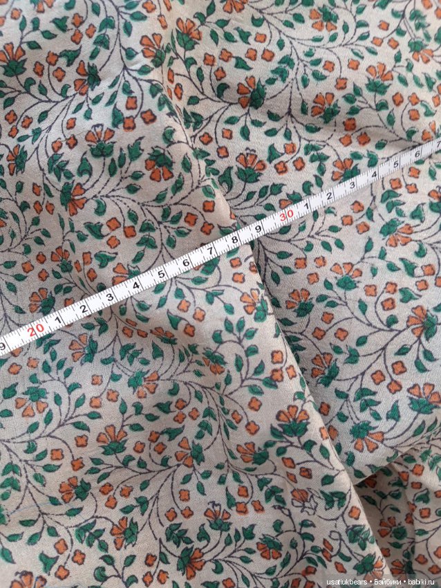 Винтажный шелк для пошива нарядов (фото 6)
