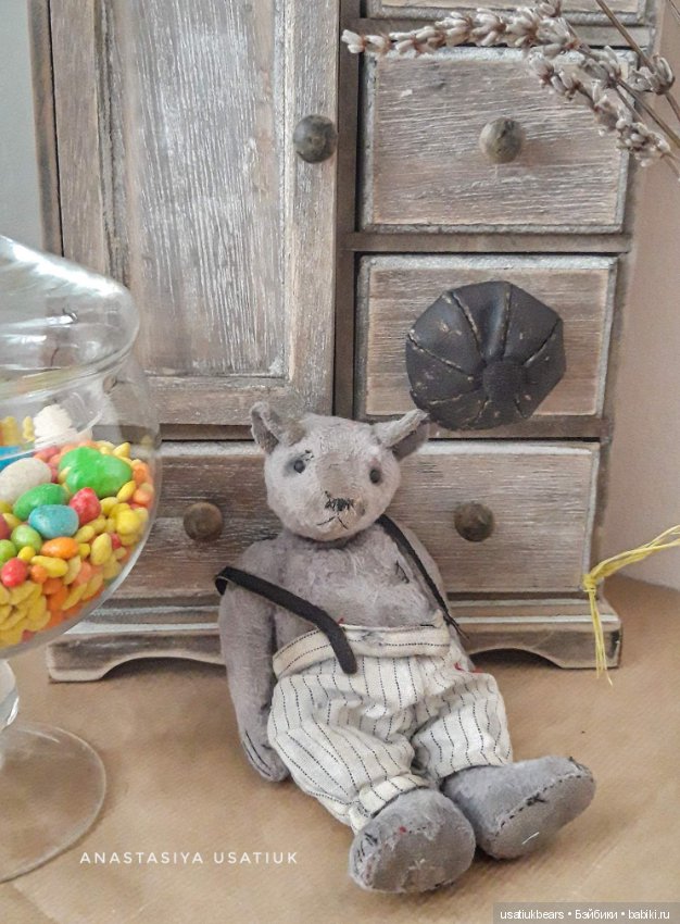 Карманный мишка в стиле Тедди (фото 5)