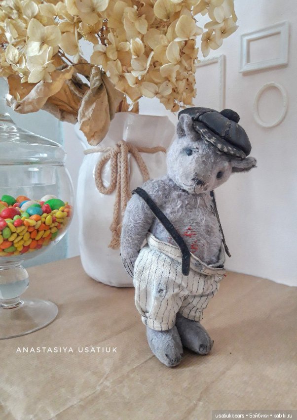 Карманный мишка в стиле Тедди