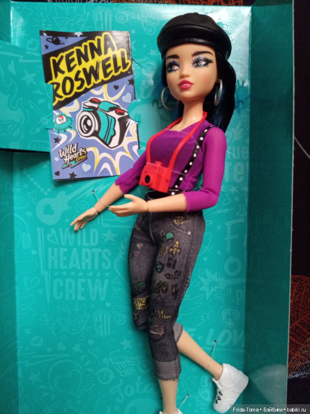 Аутфит Дикие сердца Кенна джинсы фотоаппарат (фото 2)