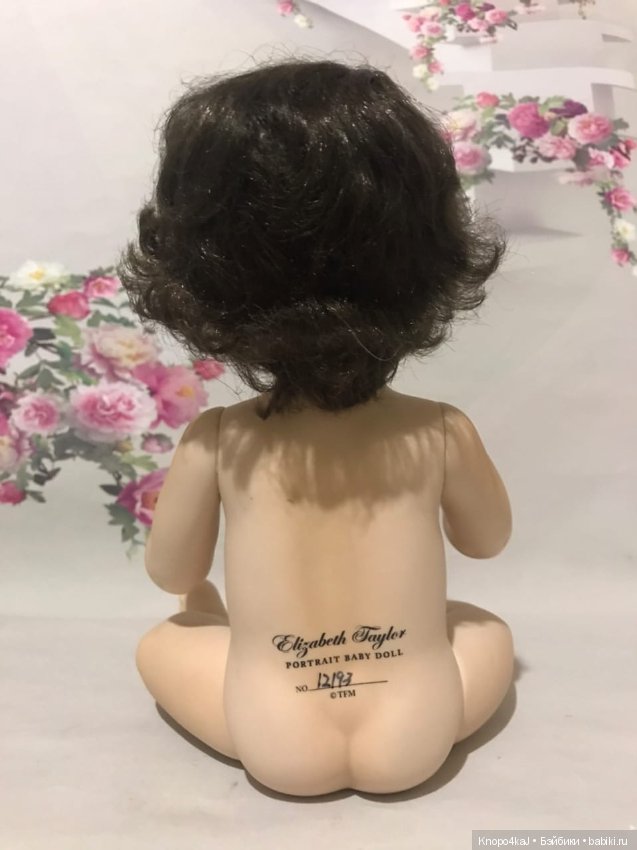 Elizabeth Taylor Portrait Baby с нюансами Элизабет Тейлор Franklin Mint (фото 5)