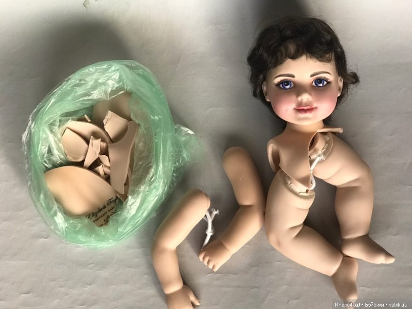 Elizabeth Taylor Portrait Baby с нюансами Элизабет Тейлор Franklin Mint (фото 7)