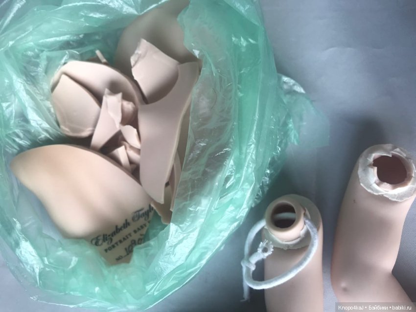 Elizabeth Taylor Portrait Baby с нюансами Элизабет Тейлор Franklin Mint (фото 6)