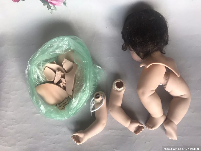 Elizabeth Taylor Portrait Baby с нюансами Элизабет Тейлор Franklin Mint (фото 10)