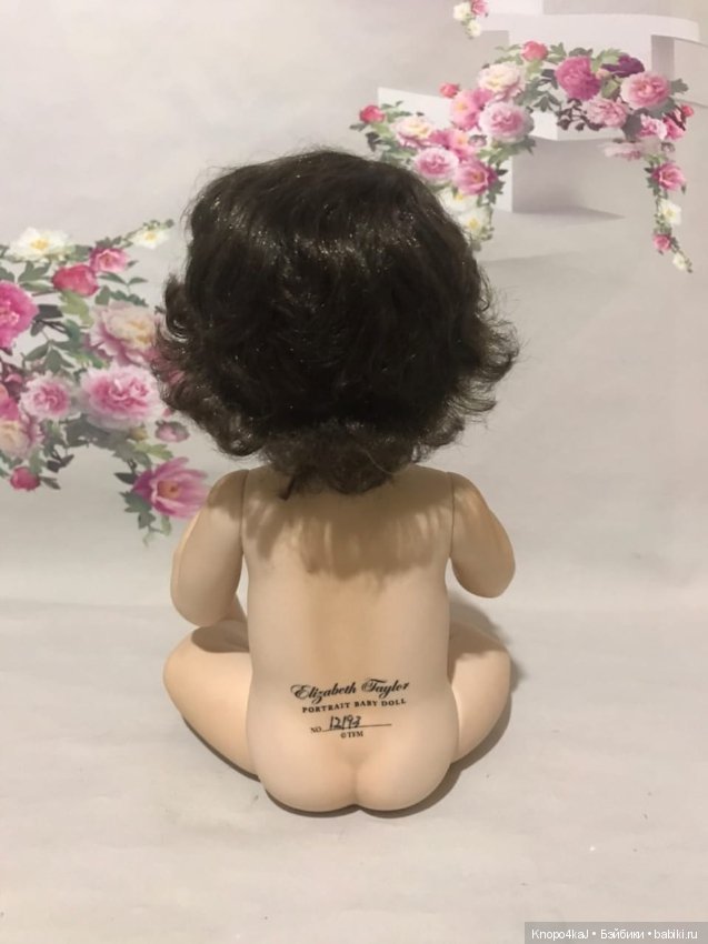 Elizabeth Taylor Portrait Baby с нюансами Элизабет Тейлор Franklin Mint (фото 4)