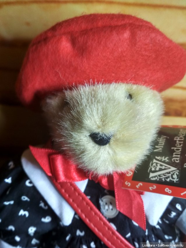 Медвежонок "Снова в школу" Muffy Vanderbear от North American Bear Co (фото 2)