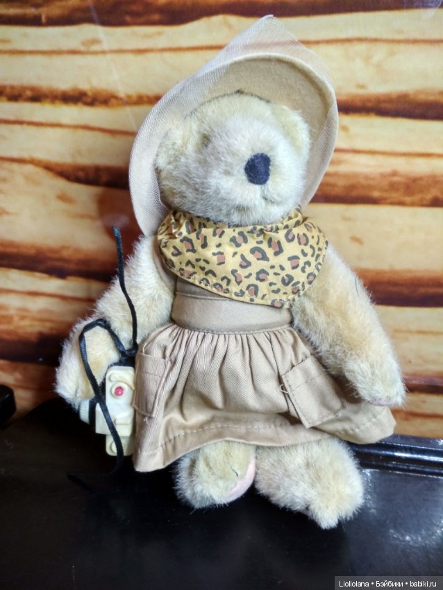 Медвежонок Muffy Vanderbear "Из Африки" от North American Bear Co (фото 7)