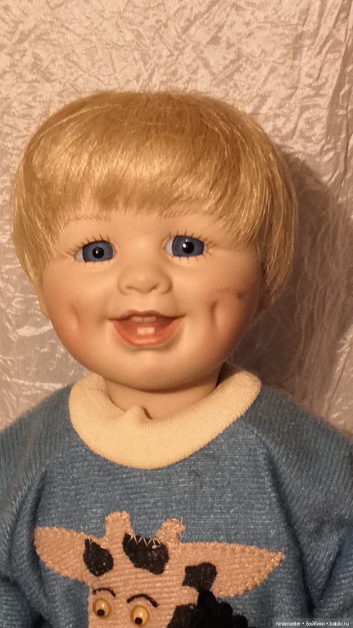 Мальчик с ямочками на щечках из коллекции Ashton Drake 1992 год (фото 9)