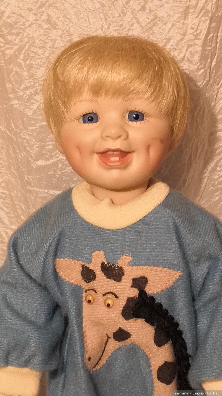 Мальчик с ямочками на щечках из коллекции Ashton Drake 1992 год (фото 4)