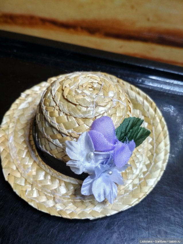 Аутфит для медведей Muffy Vanderbear. Платье и шляпка