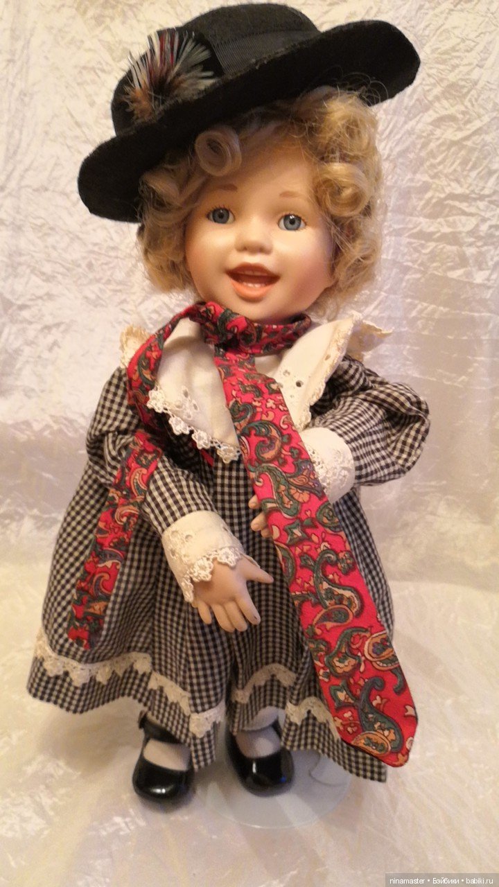 Винтажная фарфоровая улыбашка от Jeanne Singer - The Ashton-Drake Galleries