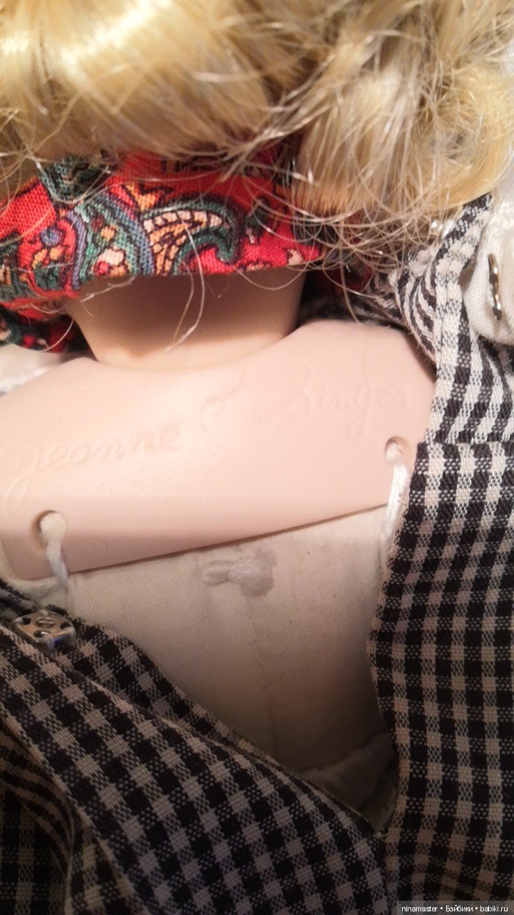 Винтажная фарфоровая улыбашка от Jeanne Singer - The Ashton-Drake Galleries (фото 9)