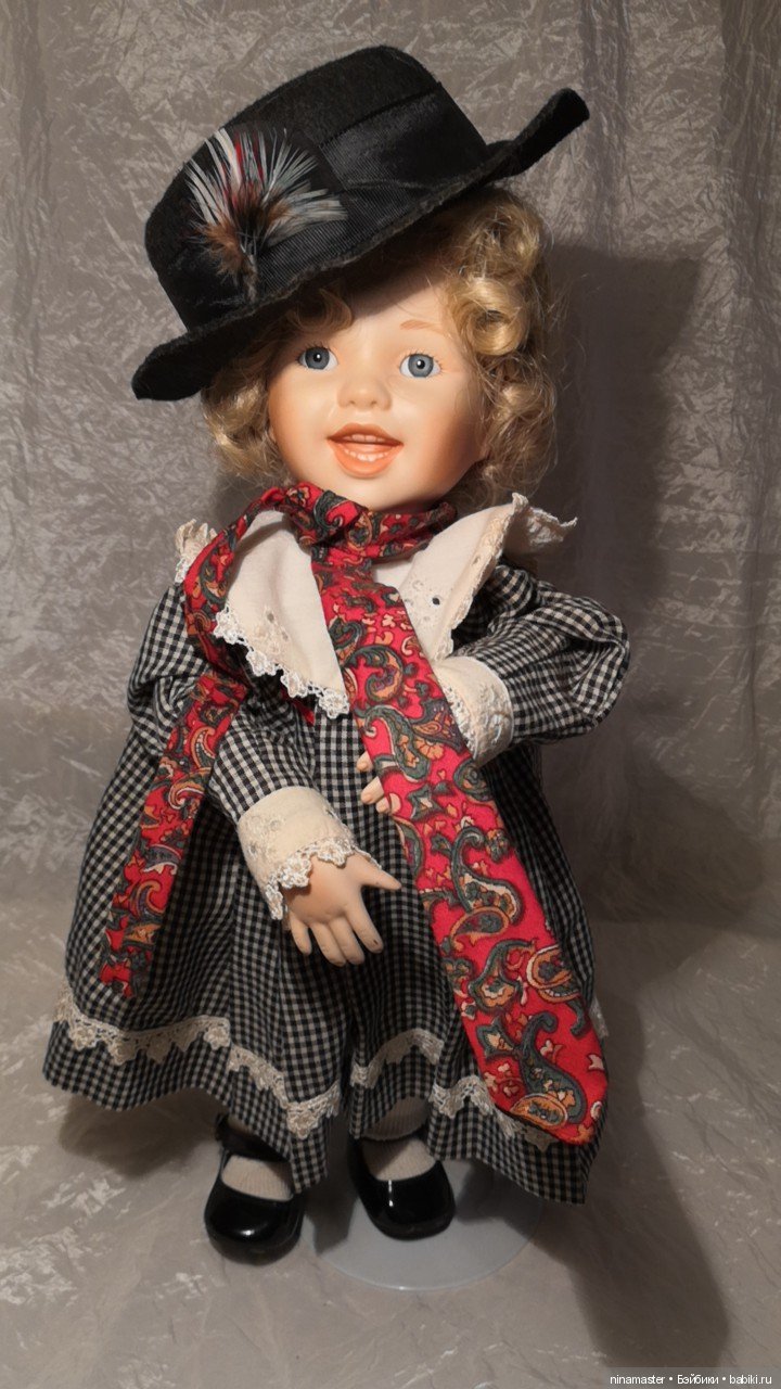 Винтажная фарфоровая улыбашка от Jeanne Singer - The Ashton-Drake Galleries