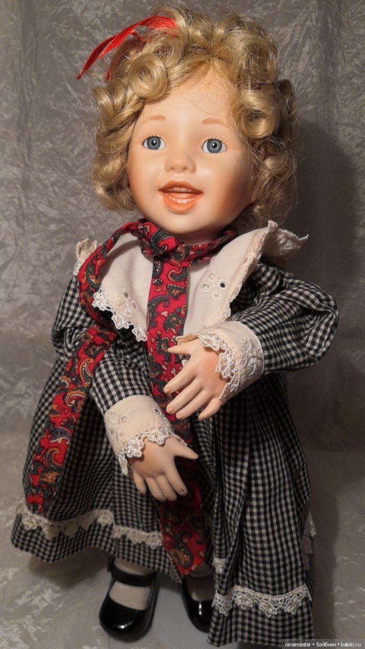 Винтажная фарфоровая улыбашка от Jeanne Singer - The Ashton-Drake Galleries