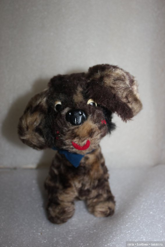 Мягкая игрушка СССР Очаровательный щенок (фото 2)