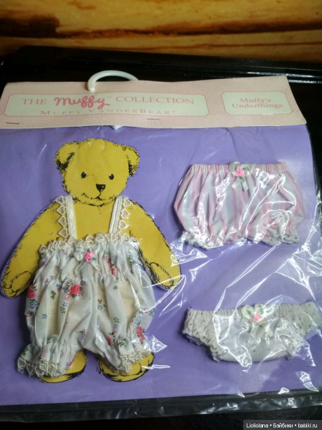 Аутфит набор трусиков для медведей Muffy Vanderbear. 1991 год. Винтаж (фото 3)