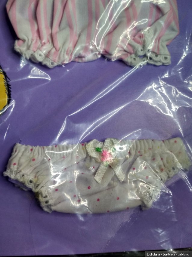 Аутфит набор трусиков для медведей Muffy Vanderbear. 1991 год. Винтаж (фото 2)