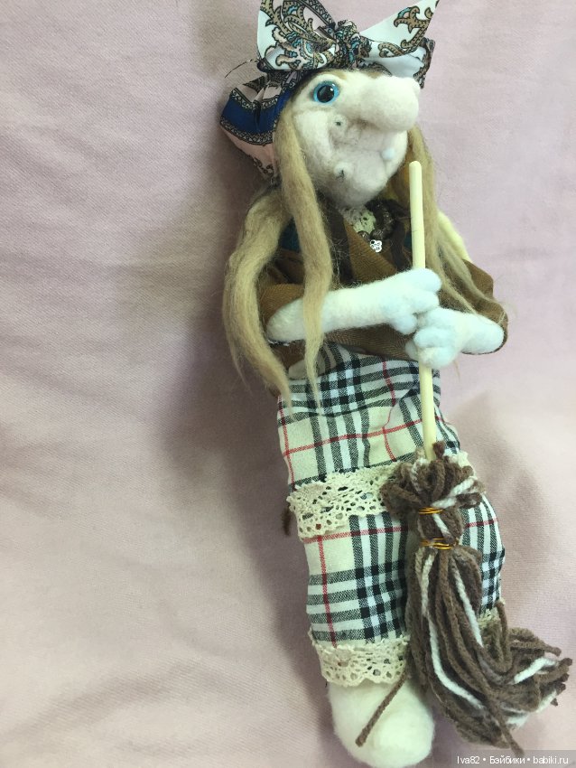 Милейшая валяная Ягуля — Авторские игрушки (фото 8)