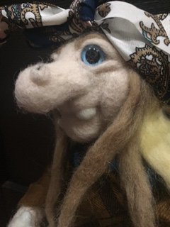 Милейшая валяная Ягуля — Авторские игрушки (фото 3)