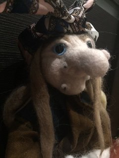 Милейшая валяная Ягуля — Авторские игрушки (фото 5)