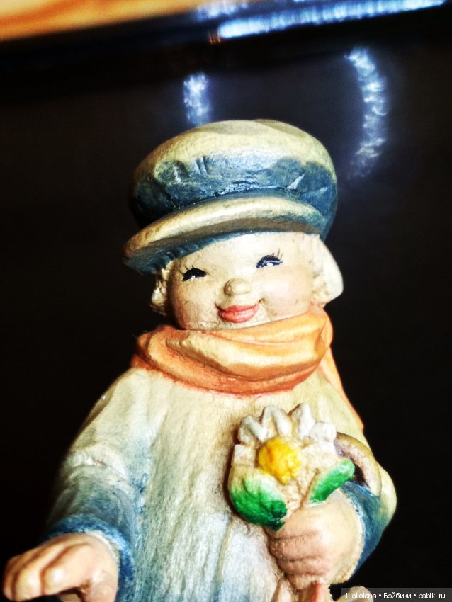 Деревянная статуэтка отAnri. Мальчик с зонтом. Ferrandiz (фото 3)