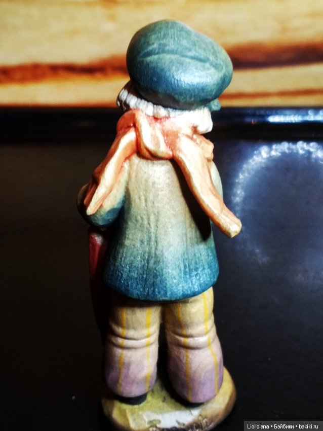 Деревянная статуэтка отAnri. Мальчик с зонтом. Ferrandiz (фото 8)