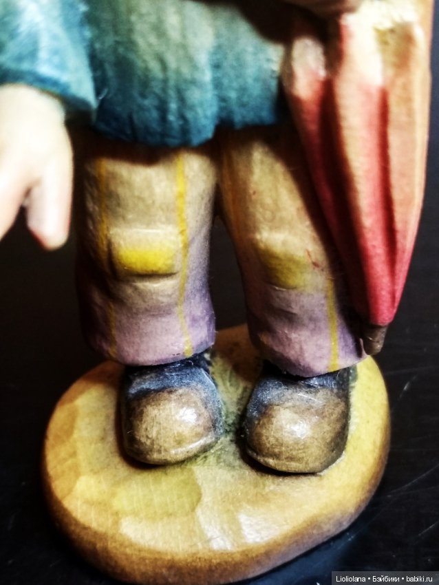 Деревянная статуэтка отAnri. Мальчик с зонтом. Ferrandiz (фото 5)