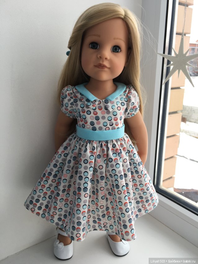 Продам платье « Цветные горошки» для девочек Готц (фото 4)